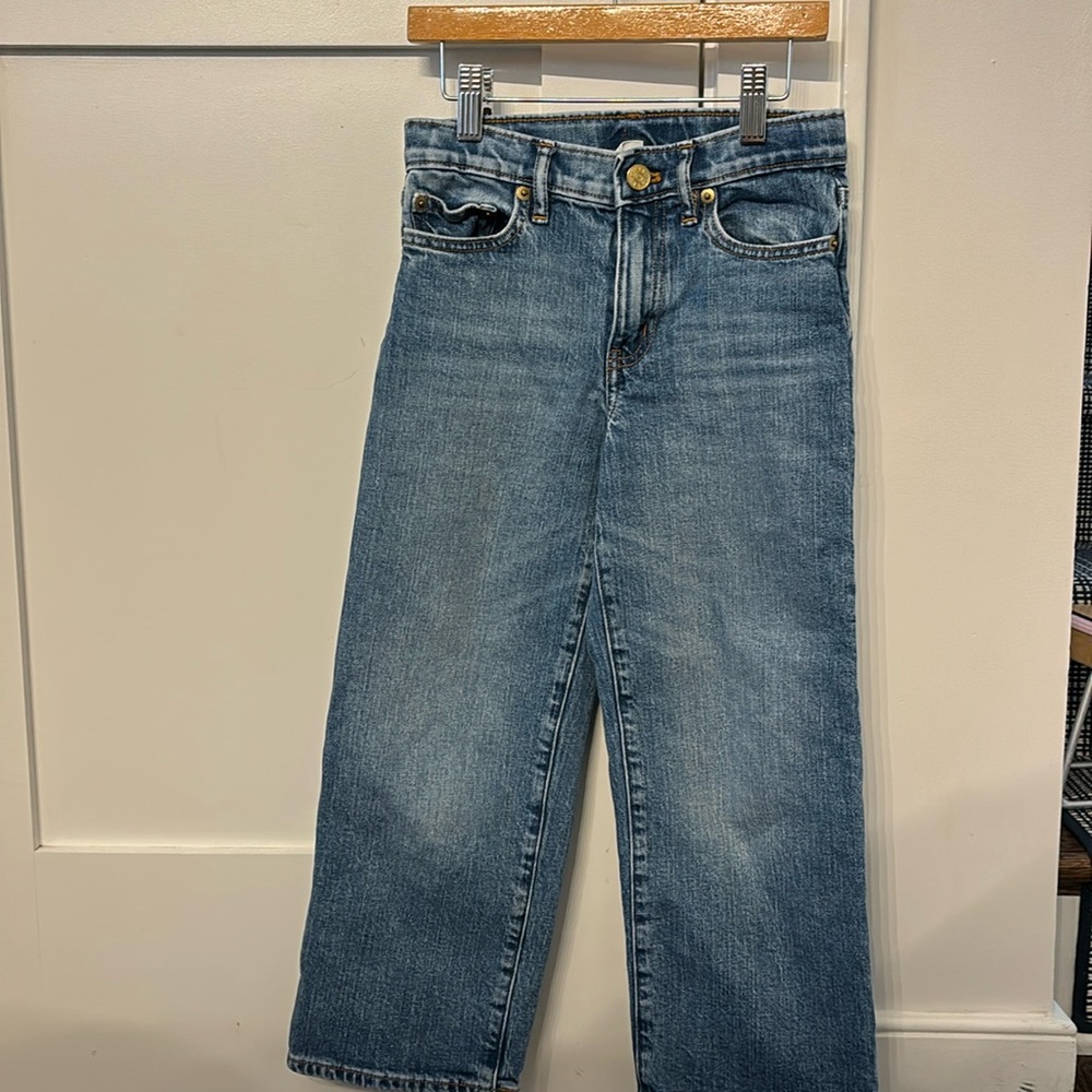 J.Crew Girls wide leg denim jeans - size 8